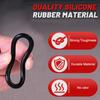 Bumper Quick Release Kit, 4 Sets Quick Release Bumper Clips Fasteners Band, Front Bumper & Rear Bumper Fender Repair Kit (Red)