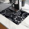 Дренажная подставка для американской кухни, подставка из диатомита, для столешницы, для кофемашины, теплоизоляционная, впитывающая, грязеотталкивающая и простая в уходе