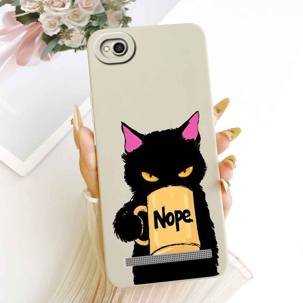 For Xiaomi Redmi 5A Case Cute Cartoon Cat Soft Silicone Back Cover For Redmi 5A MCG3B MCI3B Phone Cases Bumper
