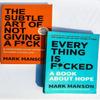 (COMBO PACK) The Subtle Art of Not Giving a F*ck + Everything Is F*cked (Paperback) - Mark Manson