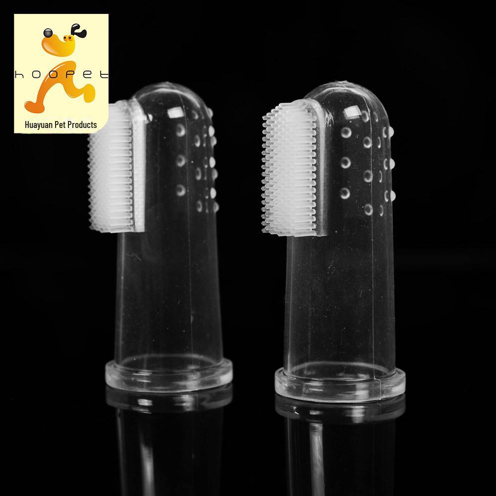 Зубная щетка для собак Teddy Poodle Finger Toothbrush для собак - Устраняет неприятный запах изо рта и зубной камень, Средство для чистки полости рта