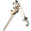 Pearl Phoenix U-shaped Hairpin Tassel Chinese Style Hair Stick Exquisite Hanfu Hair Stick  Perform