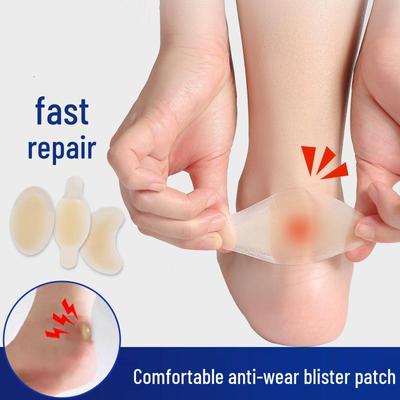 Невидимая противонатирочная накладка на пятку - Дышащая защита от мозолей для высоких каблуков