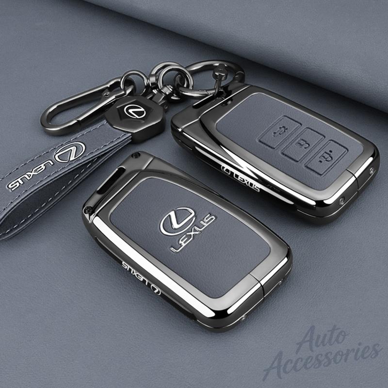 rlvc5 Car Remote Key Cover Case Holder Shell Protector For Lexus NX GS RX IS ES GX LX RC 200 250 350 LS 450H 300H Keychain Accessories