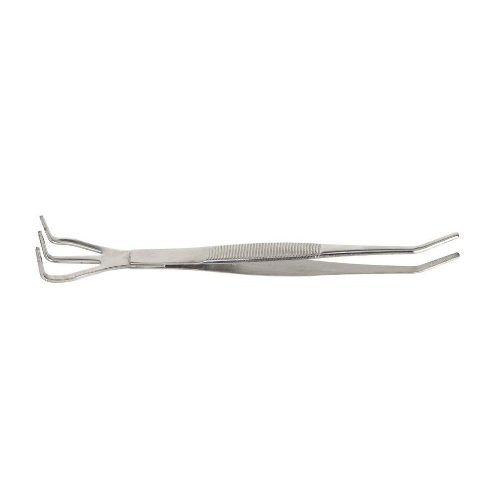 Stainless Steel Bonsai Tweezers Lightweight Gardening Tool Durable Root Rake Potted Plants