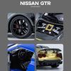 1/32 Scale GTR50 Ares Supercar Diecast Car Model Toy, Pull Back Toy Vehicle with Sound and Light for Kids Toddler Boys Girls Gift Collection