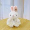Cute Rabbit Soft Plush Doll  With Soft Short Fur And Pp Cotton Filling Kids For