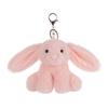 Apricot Lamb Pink Bunny Cute Soft Keychain Plush Perfect for Boys and Fits Kids Backpacks and 11cm Toy, Girls, Purses,