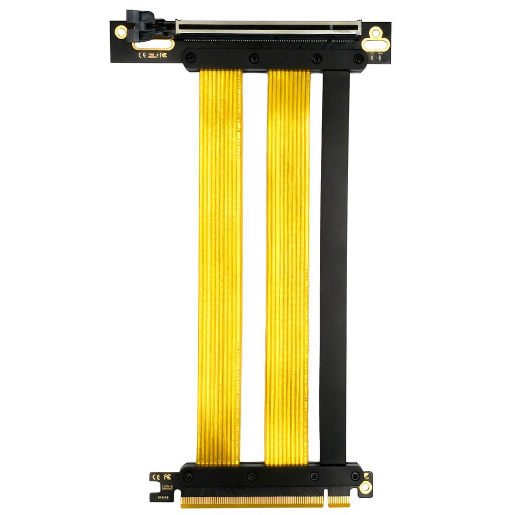 PCI-E16X Riser Cable Lightweight PCIE5.0 Vertical Mounting Adapter Cable for RTX 4090/5090 & RX 7900 XT