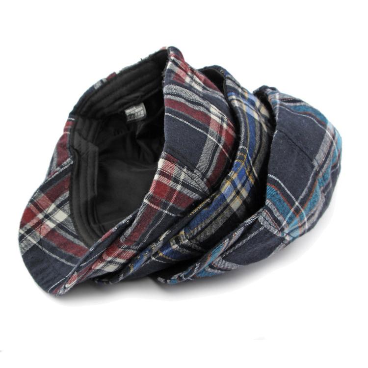 Мужская восьмиугольная шляпа, британская винтажная шляпа газетчика