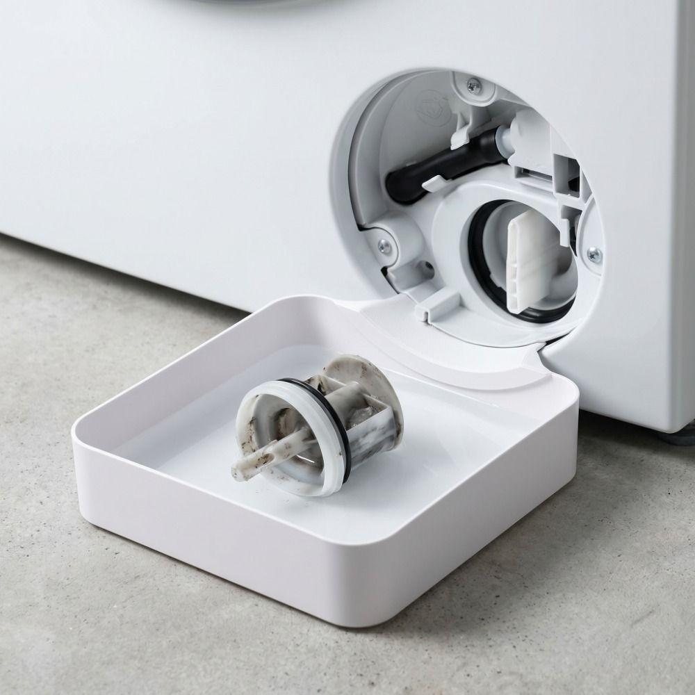 Simple Washing Machine Drain Tray Anti-Overflow Drain Pan Floor Protection