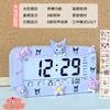 KT cat alarm clock, children's school season hot-selling models, students get up, new smart desktop desktop electronic clock