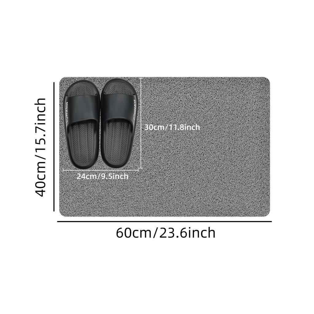 Нескользящая резиновая подложка, прочный коврик для входной двери, нескользящая резиновая подложка, прочный коврик для входной двери, материал ПВХ, ручная стирка