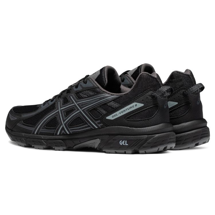 Asics Кроссовки Gel Venture 6 Черные Мятный Свет Мужские 1011B550-001