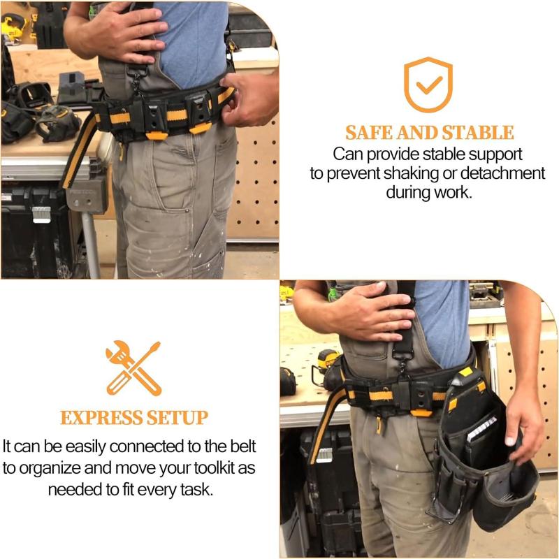 Thickened Belt Clip Tape Measure Rack Fixed Plastic Lightweight Tool Holder for DIY Home Projects