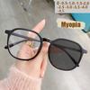 Anti-blue Light-sensitive Color-changing Glasses Frames Without Makeup To Make Female Students Look Myopic Glasses 21007-1