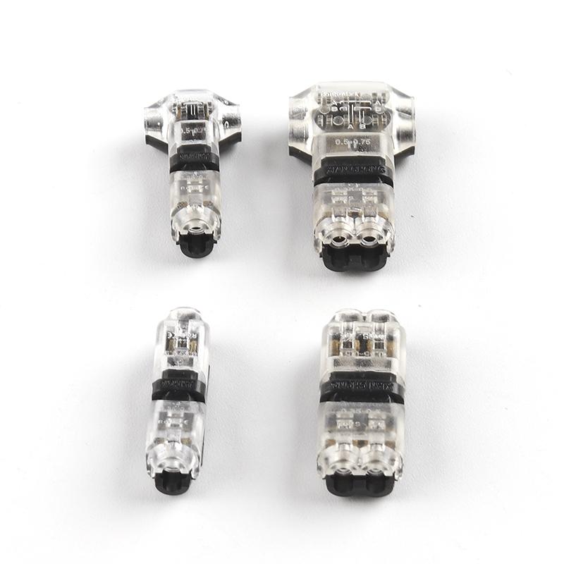 Мини-проводной кабель Snap In Universal Compact Wire T Tap Quick Splice Wiring Connector Connections Joiners Auto Plug Accessories