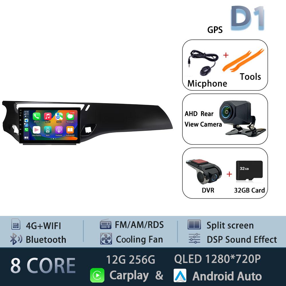 Android 15 Car Radio For Citroen C3 DS3 2010-2016 5G WIFI Head Unit Navigation Autoradio DSP BT Wireless Carplay Auto 4G