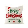 Christmas Pillow Cover for Home Holiday Sofa Bedside Decoration Linen Pillow Cushion Cover