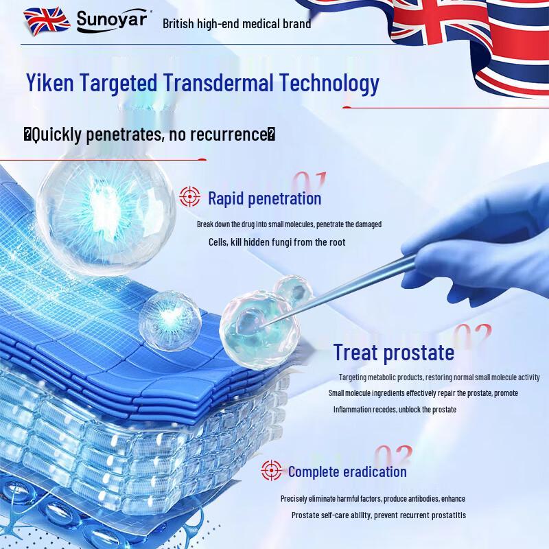 Пластырь Sunoyar для ухода за простатой