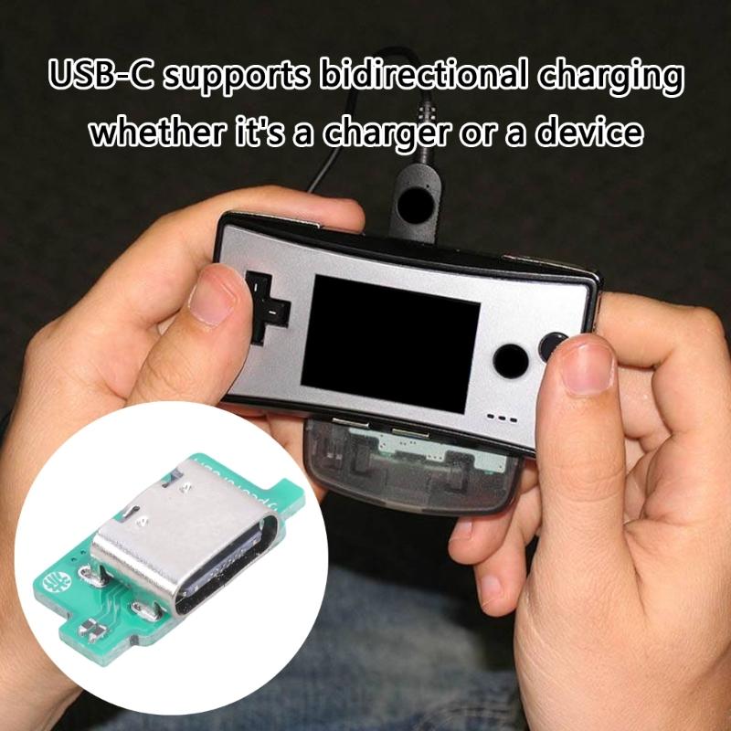 Комплексное обновление вашей игровой консоли портом USB-C для эффективной зарядки и различных подключений. Наслаждайтесь удобством
