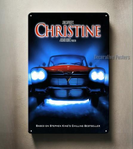 John Carpenter Christine Movie Metal Poster Collectable Sign xcm aluminum sign