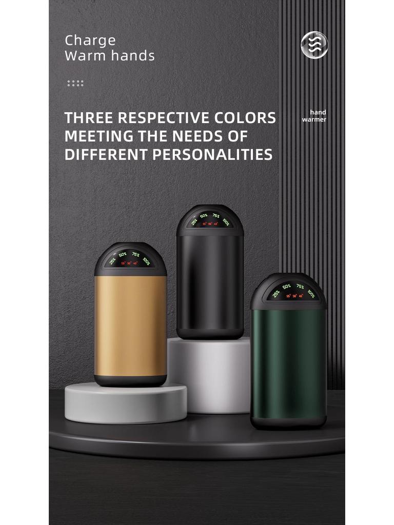 USB Hand Warmer & Mini Flashlight: Portable, Self-Heating Device