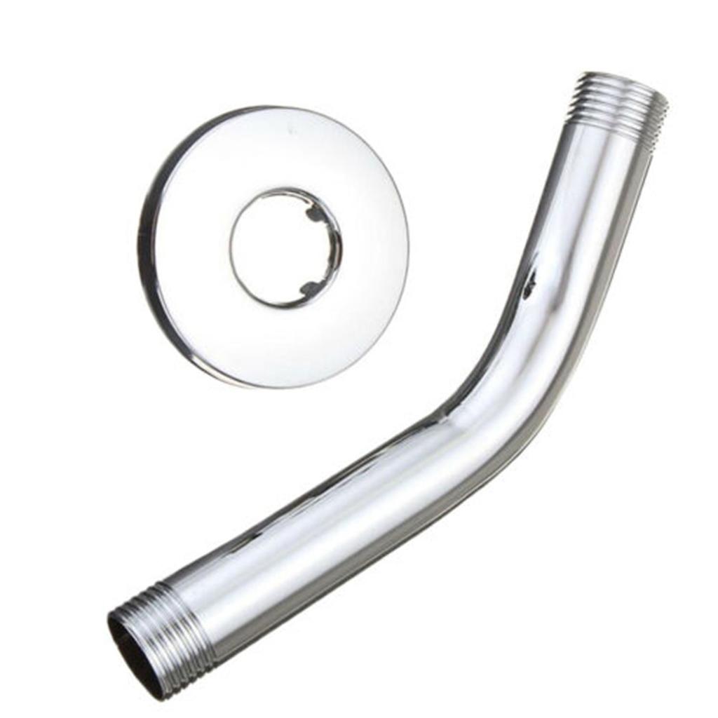 Stainless Steel Shower Bathroom Wall Mounted Shower Head Extension Pipe