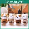 Adorable Puppy Plush Keychain Stuffed Animal With Pp Cotton Fill Collectible Gift
