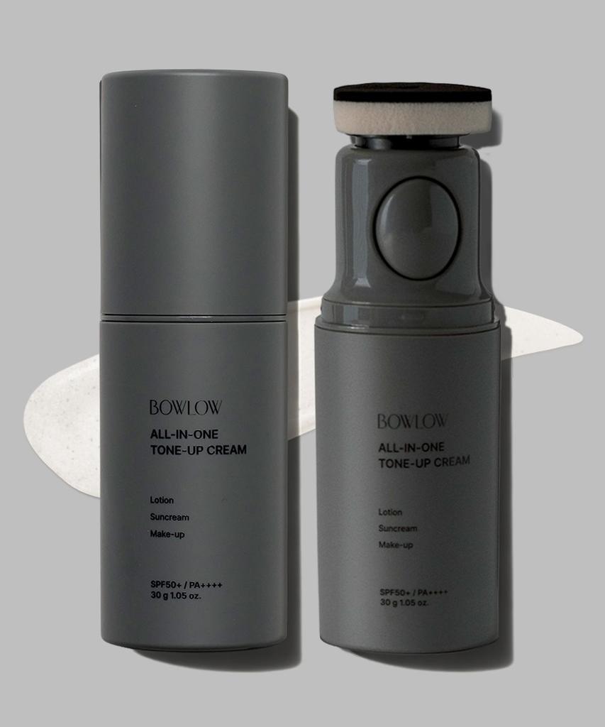 [Men's Basic Care Set] All-in-One Tone-Up Cream 30g + Personal 3-in-1 Eyebrow Warm Gray 0.65g