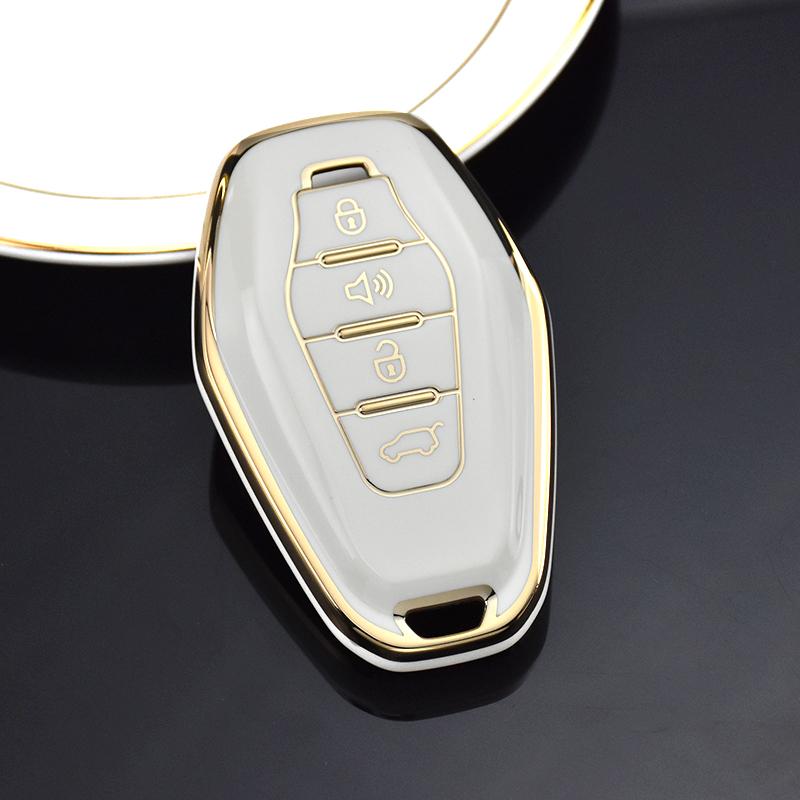 Мягкий чехол для дистанционного ключа из ТПУ, чехол-держатель для Chery Jetour X70 X90 X95 Plus, защитные аксессуары