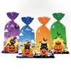 50pcs OPP Sugar Cookies Bag Kids Favors Gift Wrapping Bag New Halloween Candy Bag  Halloween