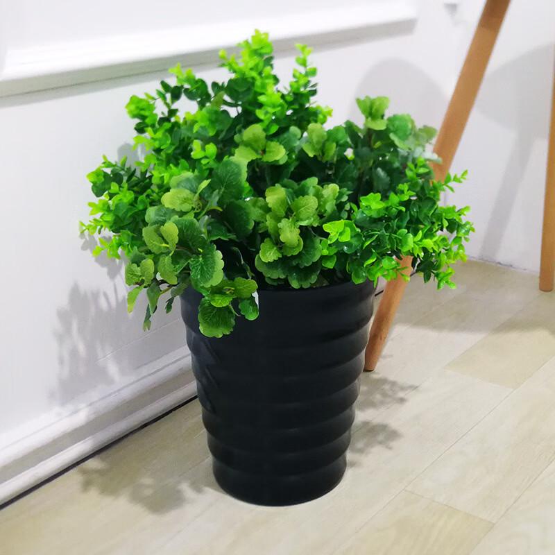 Ouyin Threaded Resin Flower Pot
