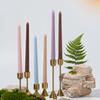 4pcs 25cm Gradient Candle Colored Smokeless Candle Candy Colored Taper Candles Long Rod Cone Candle