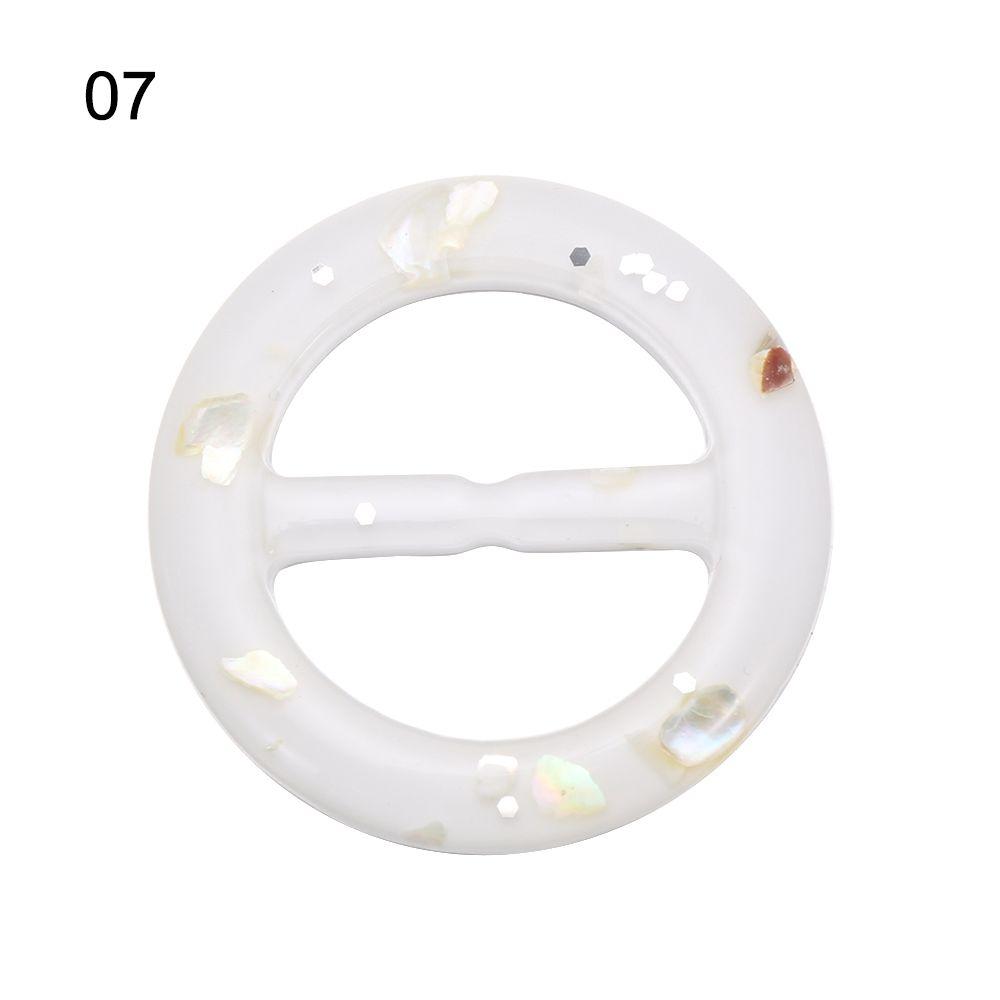 Crafts Garment Accessories Clothing Decor Shirt Button Belt Buckle Scarf Clips Ring T-shirt Clips