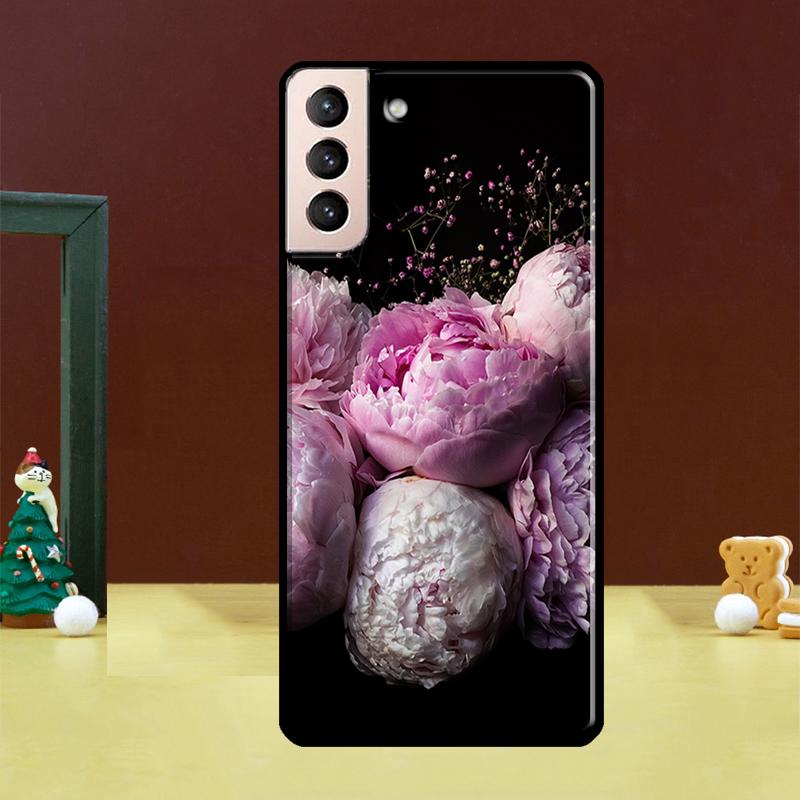 Пионы Красивый Цветок Чехлы Для Samsung Galaxy S23 S20 FE S21 FE S22 Ultra Note 20 S10e S8 S9 S10 Note 10 Plus Чехол