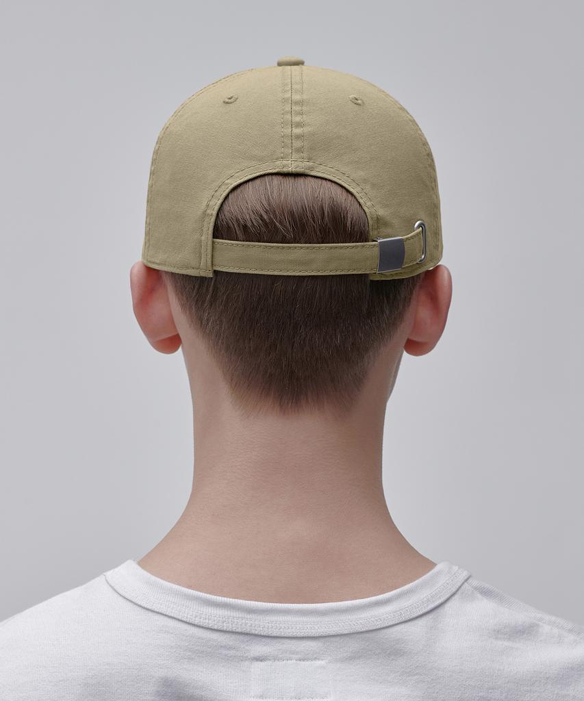 MUSINSA STANDARD Cotton Washed Ball Cap [Beige]