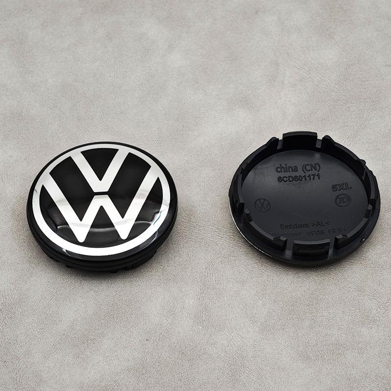 For Volkswagen B1 VW GTI GOLF 2026 Hot For VW VOLKSWAGEN 4Pcs 56mm Mirror Car Wheel Center Caps Rim Hub Caps For VW Volkswagen Jetta Bora Polo Lav