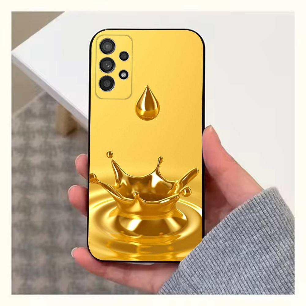 Чехол для телефона 'Денежное Золотое Искусство' для Samsung S9, S10, S20, S10, S21, S25, S24, S23, Ultra, FE, Plus, Lite, Мягкий Силиконовый Черный Чехол