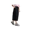 New FILA ORIGINALE Casual Long Skirt Women's Jet Black F51W529311F-BK