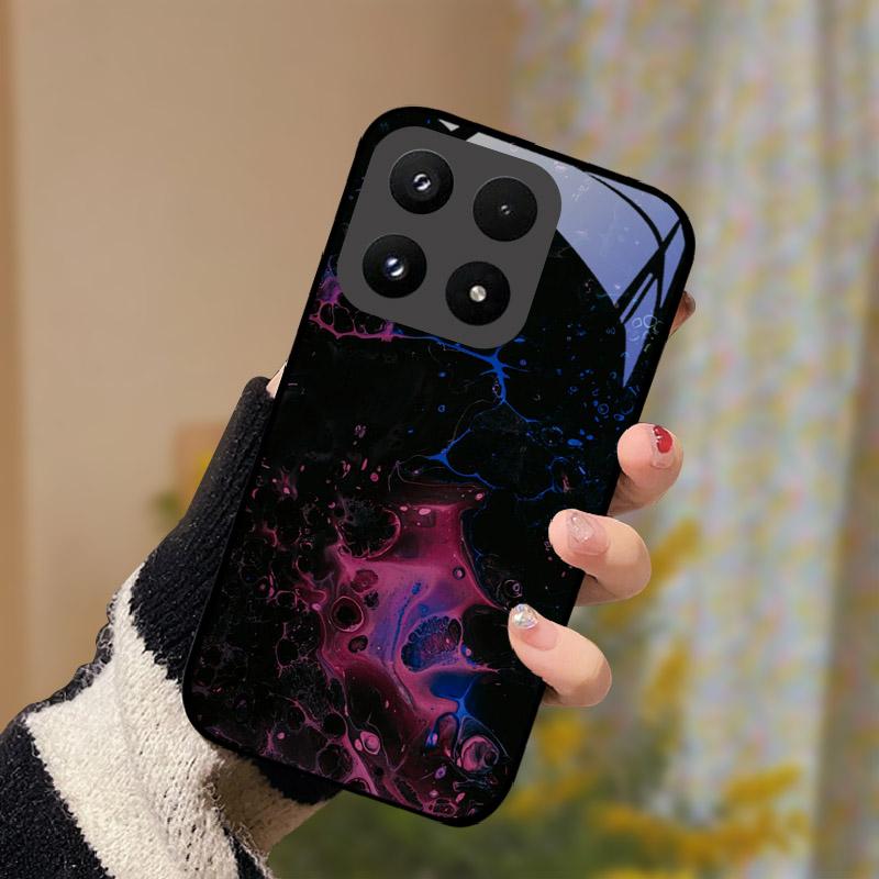 Ударопрочный чехол для Xiaomi 17 5G Закаленное стекло Чехол-оболочка для телефона Xiaomi 17 25113PN0EC Чехлы Роскошный Защитный Fundas Coque