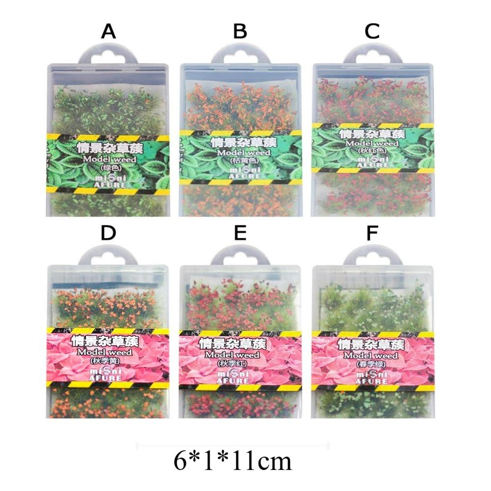 Train Landscape Scene Simulated Grass Tuft Building Grass Mate Doll Grass Model Simulation Model