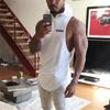 Summer Fitness Hooded Solid Sleeveless Tops Patchwork Thin Casual Loose Streetwear Tank Tops