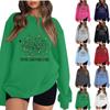 Women's Fashion Casual Long Sleeve Solid Color Hoodie