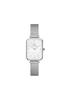Quadro 20X26 Pressed Studio Lumine MOP White Crystal DW Watch Mother of Pearl Watch Square Square Gift for Her Brand Watch Simple