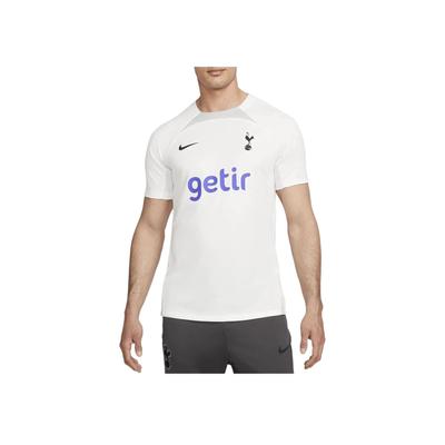 Dri-Fit 2022-23 Tottenham Hotspur Сухая Удобная Приталенная Футболка с Коротким Рукавом Мужские топы Белый DN2805-133