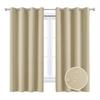 Waterproof Light Blocking Curtain With Simple Design For Balcony Environments