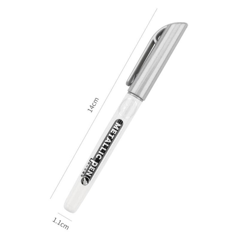 Металлические водонепроницаемые ручки для перманентной краски Diy из эпоксидной смолы, художественный маркер для рукоделия