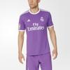 Adidas Real Madrid Away Ronaldo Casual Sports Training Football Short-Sleeve T-Shirt Men Tops Purple AI5158