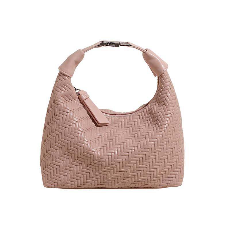 Премиальная ретро портативная сумка-мессенджер большой вместимости женская новая модная плетеная сумка-тоут универсальная сумка через плечо